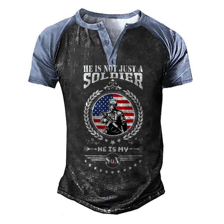 Veteran Veterans Day Us Army Military 35 Navy Soldier Army Military Men's Henley Shirt Raglan Sleeve 3D Print T-shirt