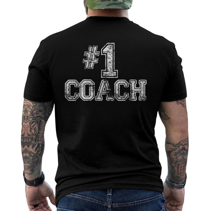 1 Coach - Number One Team Tee Men's Back Print T-shirt