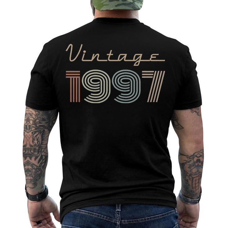 1997 Birthday Vintage 1997 Men's T-Shirt Back Print