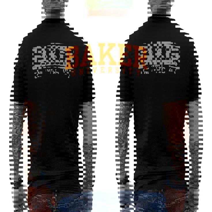 Baker University Oc0317 Private University Men's Back Print T-shirt