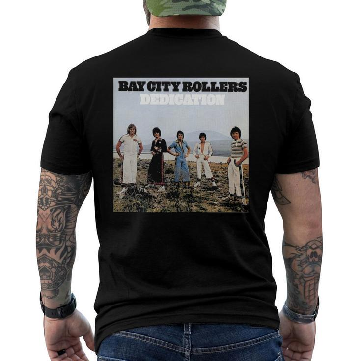 Bay City Rollers Dedication Music Band Men's Back Print T-shirt