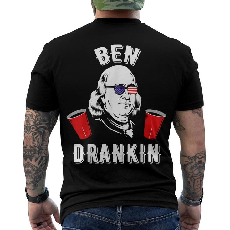 Ben Drankin Benjamin Sunglasses 4Th Of July Men's T-shirt Back Print