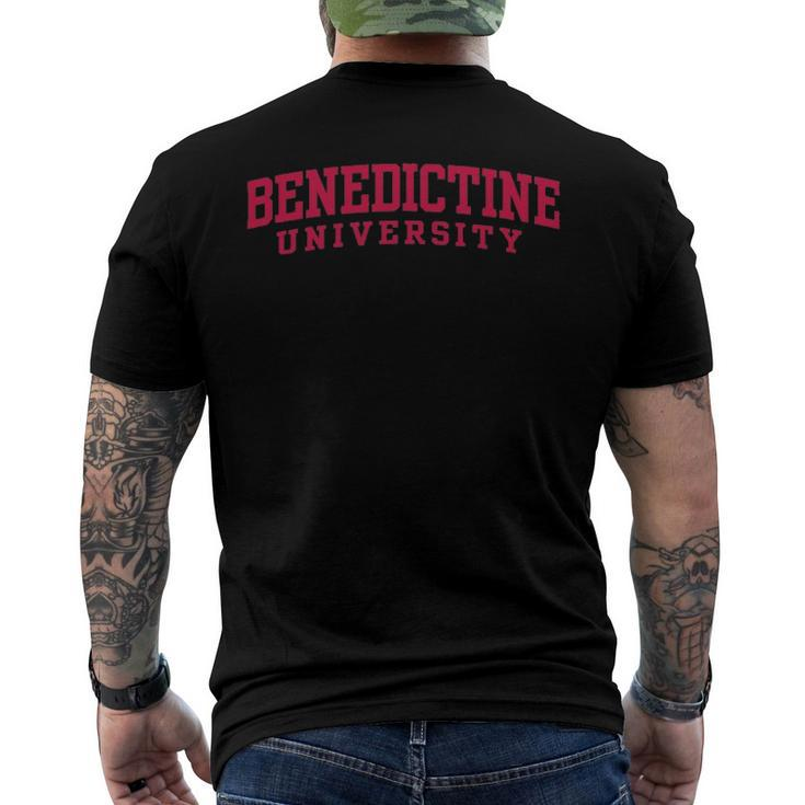 Benedictine University Oc0182 Academic Education Men's Back Print T-shirt
