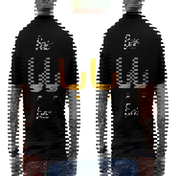 Best Baba Or Daddy Arabic Calligraphy Fathers Day Classic Men's Back Print T-shirt