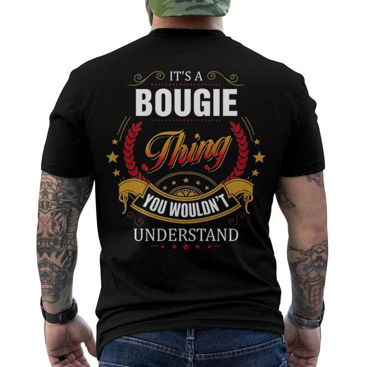 Bougie Shirt Family Crest Bougie T Shirt Bougie Clothing Bougie Tshirt Bougie Tshirt For The Bougie Men's T-Shirt Back Print