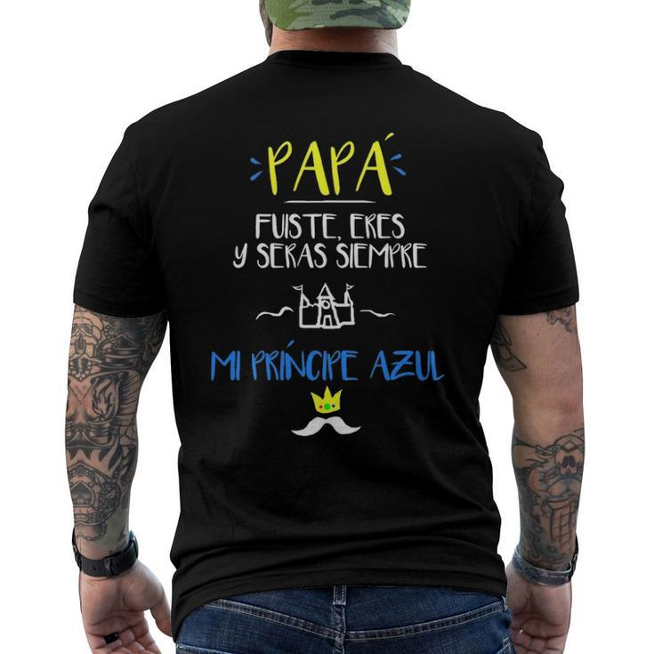 Camiseta Para El Dia Del Padre Regalo Para Abuelo Papa Men's Back Print T-shirt