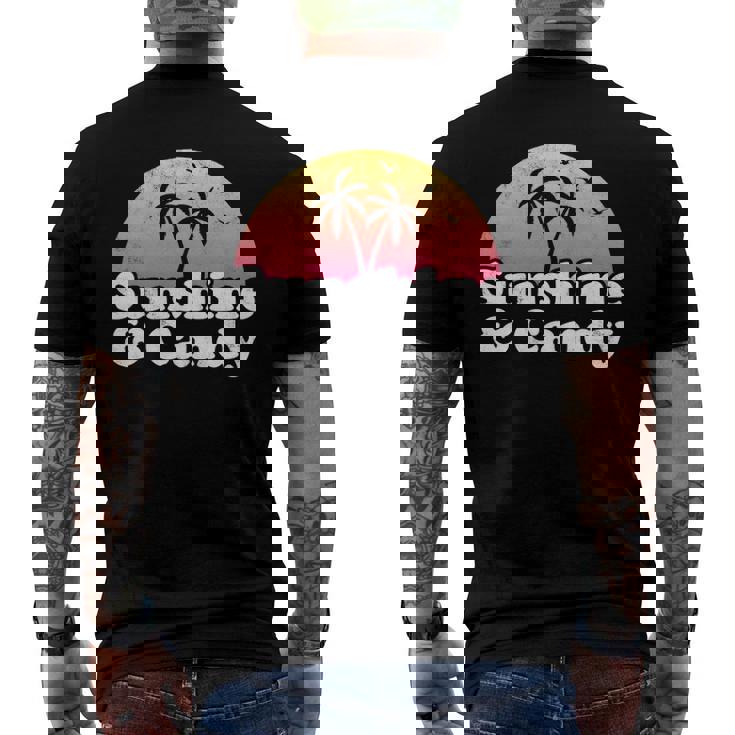 Candy - Sunshine And Candy Men's Back Print T-shirt