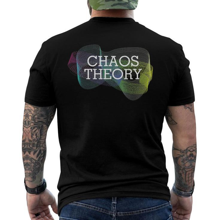 Chaos Theory Math Nerd Random Men's Back Print T-shirt
