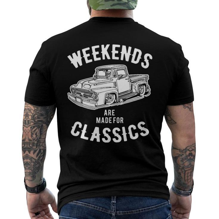 Weekend Classics Vintage Truck Men's Back Print T-shirt
