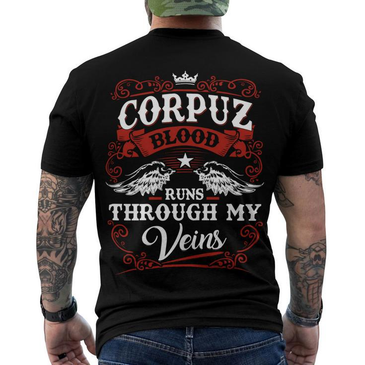 Corpuz Name Shirt Corpuz Family Name V2 Men's Crewneck Short Sleeve Back Print T-shirt