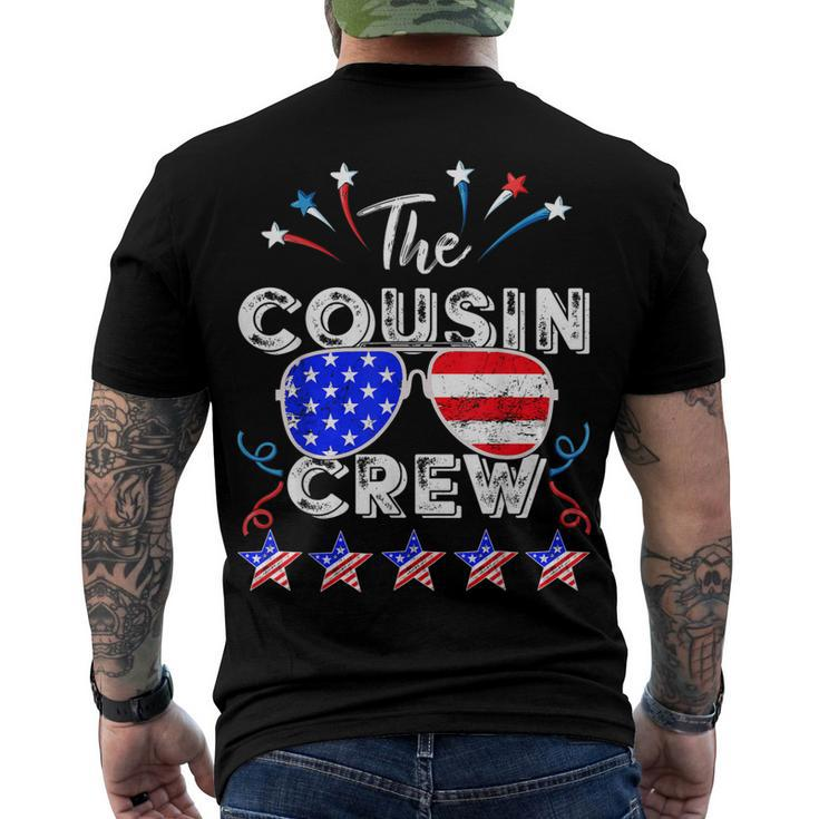 Cousin Crew 4Th Of July Patriotic American Family Matching V2 Men's T-shirt Back Print