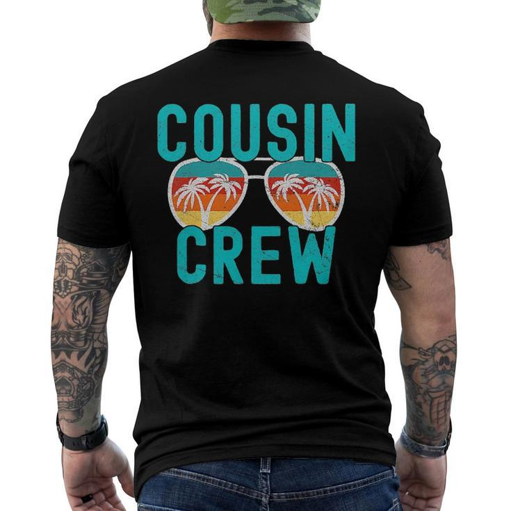 Cousin Crew Family Vacation Summer Vacation Beach Sunglasses V2 Men's Back Print T-shirt