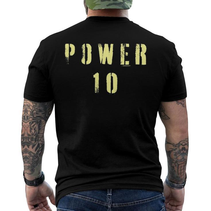 Crew Power 10 Rowing Men's Back Print T-shirt