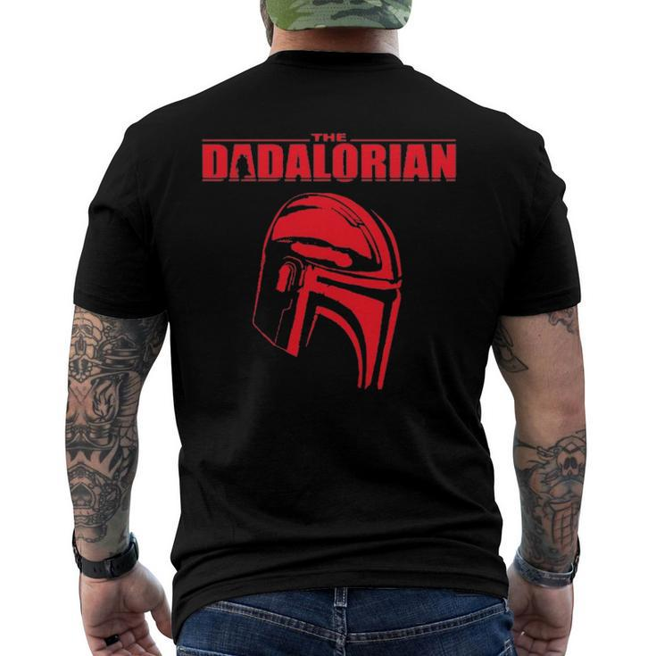 The Dadalorian Fathers Day Vintage Mens Tee Men's Back Print T-shirt