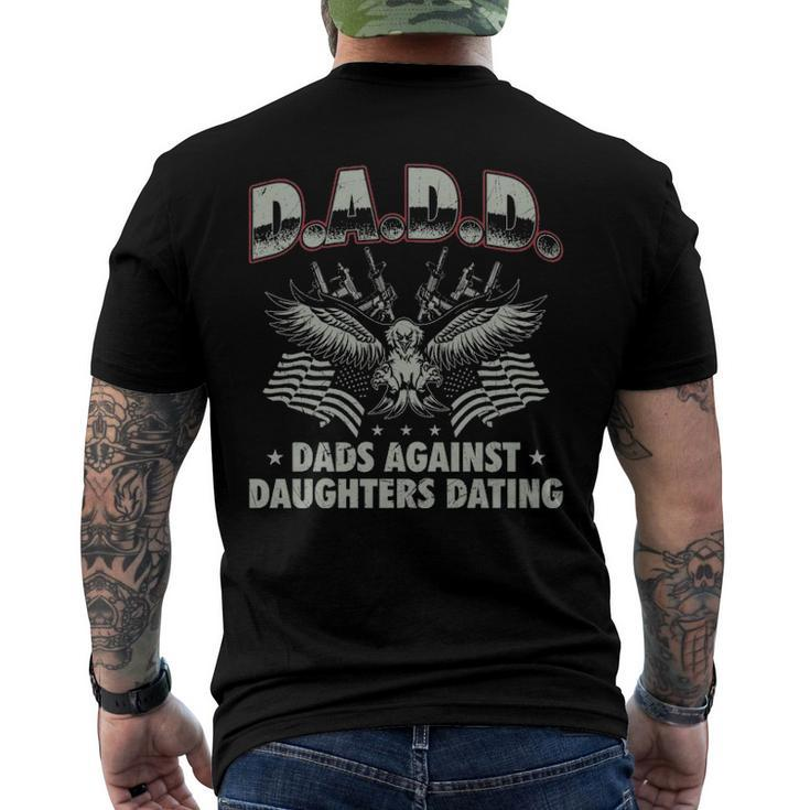 Dadd Dads Against Daughters Dating 2Nd Amendment Men's Back Print T-shirt
