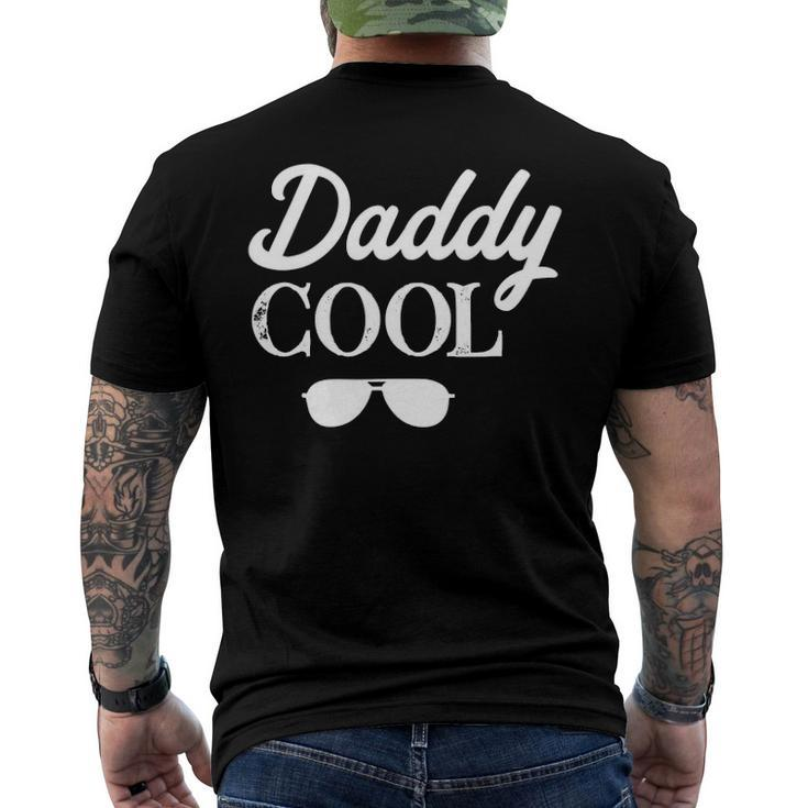 Mens Daddy Cool With Sunglasses Graphics - Men's Back Print T-shirt