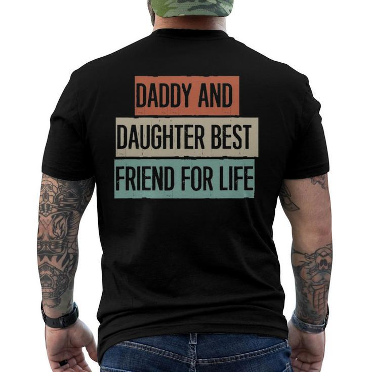 Daddy And Daughter Best Friend For Life Men's Back Print T-shirt