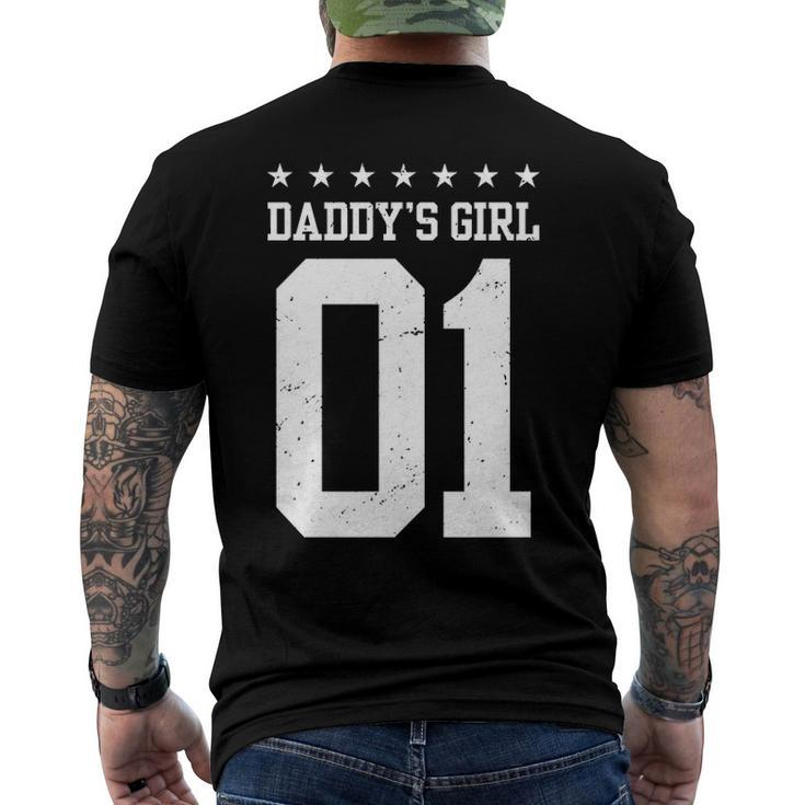 Daddys Girl 01 Family Matching Women Daughter Fathers Day Men's Back Print T-shirt
