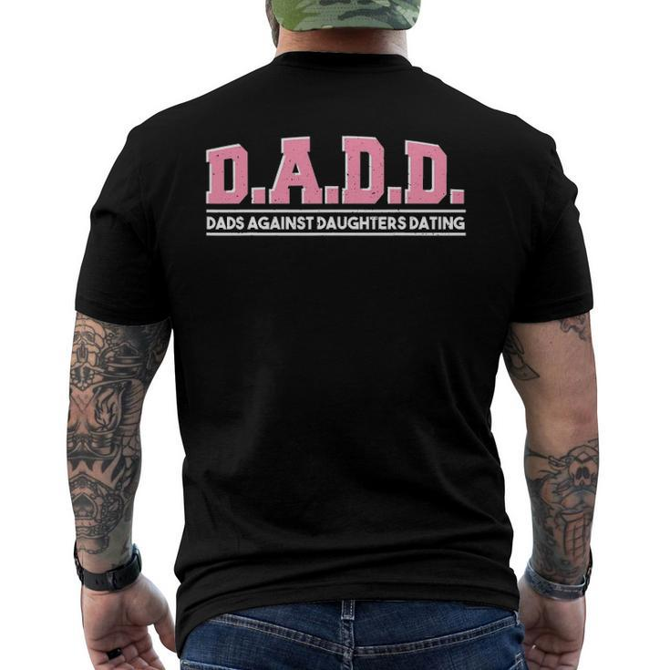 Daughter Dads Against Daughters Dating - Dad Men's Back Print T-shirt