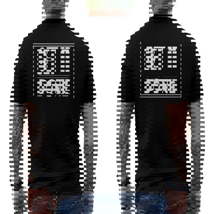 Get It Doneclothes Tee S Men's Back Print T-shirt