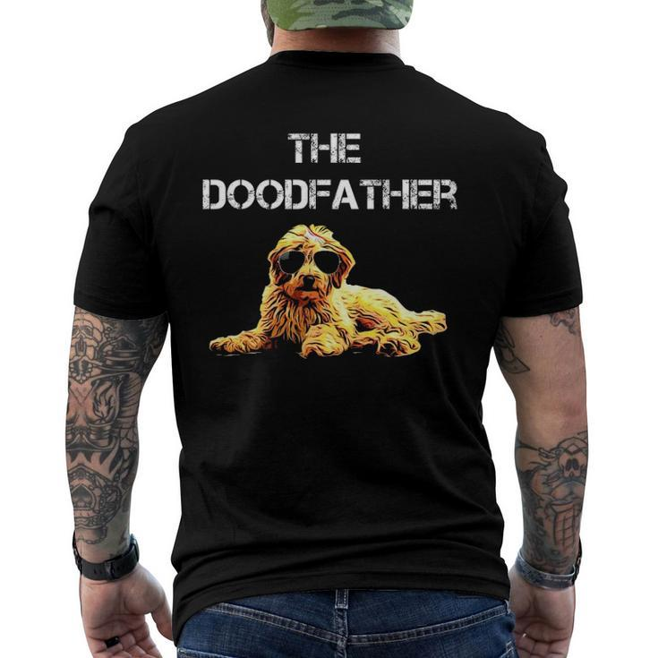 The Dood Father Men Golden Doodle Dog Lover Idea Men's Back Print T-shirt
