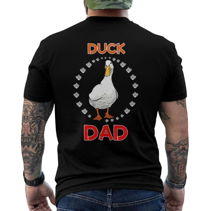 Mens Duck Dad Duck Lover Duck Owner For Men Men's Back Print T-shirt