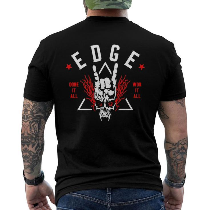 Edge Done It All Won It All Men's Back Print T-shirt
