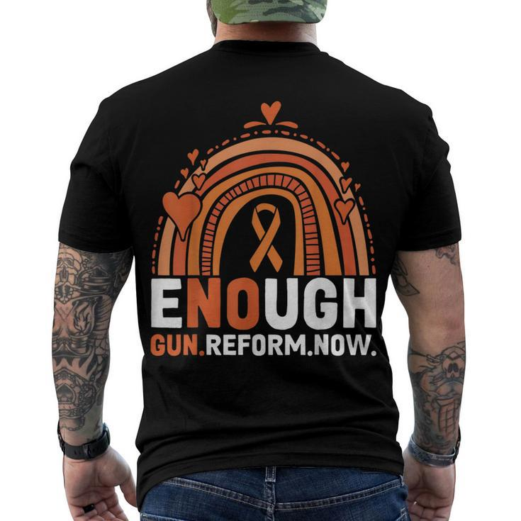 End Gun Violence Wear Orange V2 Men's Back Print T-shirt