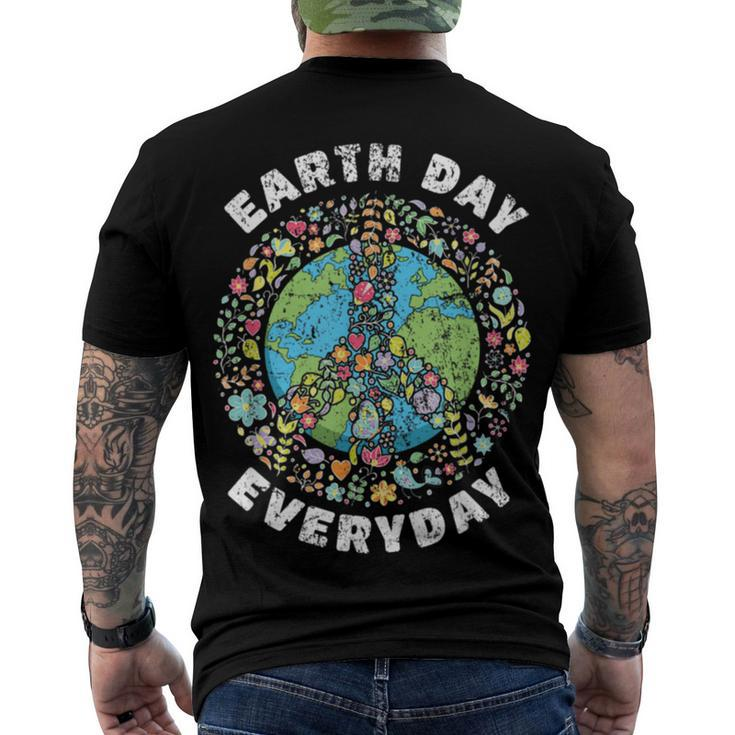 Everyday Earth Day Men's Crewneck Short Sleeve Back Print T-shirt