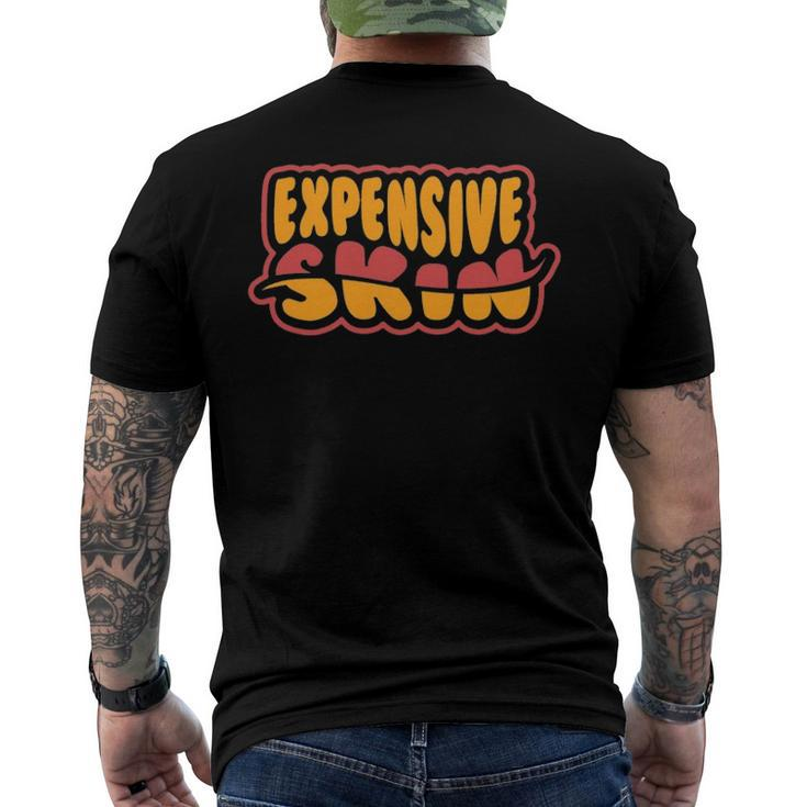 Expensive Skin Tattoo Lover Men's Back Print T-shirt