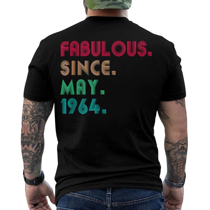 Fabulous Since  V5 Men's Crewneck Short Sleeve Back Print T-shirt