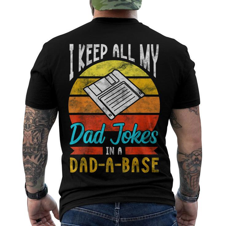 Fathers Day For Dad Jokes Dad For Men Men's Back Print T-shirt