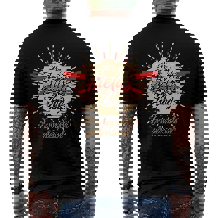 Fields T Shirt For Fields Men's T-Shirt Back Print