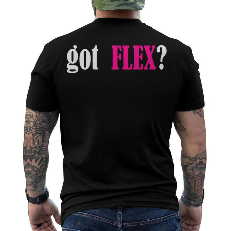 Got Flex Delivery Driver T Men's T-shirt Back Print