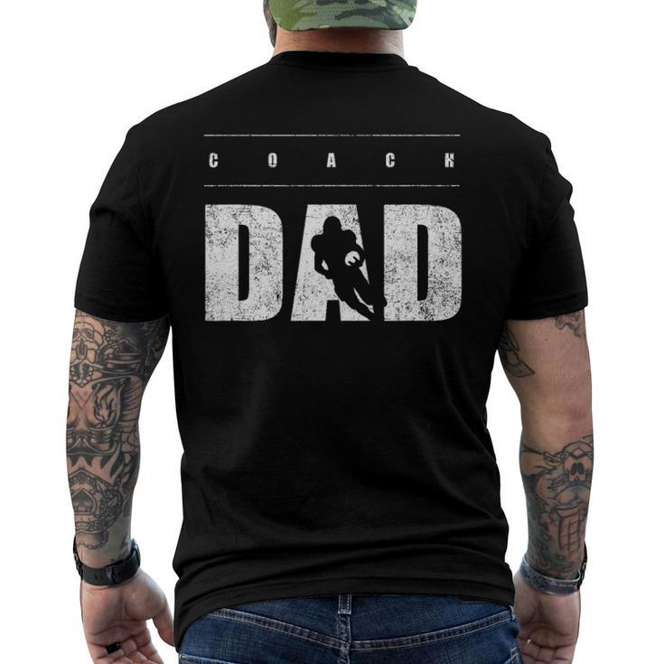 Football Coach Dad Coach Sport Lover Men's Back Print T-shirt
