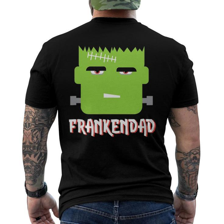 Mens Frankendad Halloween Tee Men's Back Print T-shirt