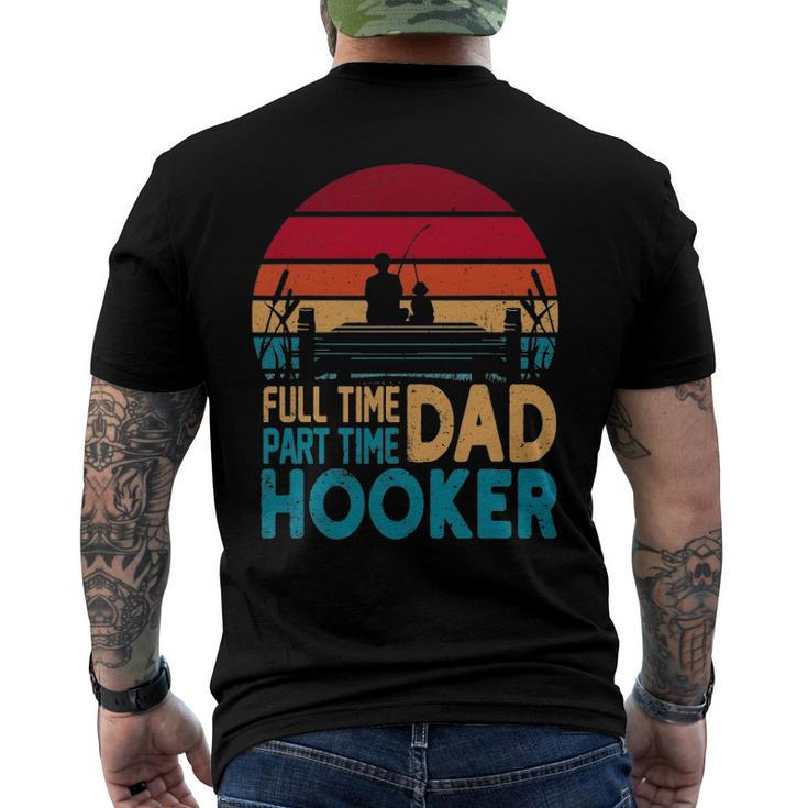 Part Time Hooker Fishing Men's Back Print T-shirt