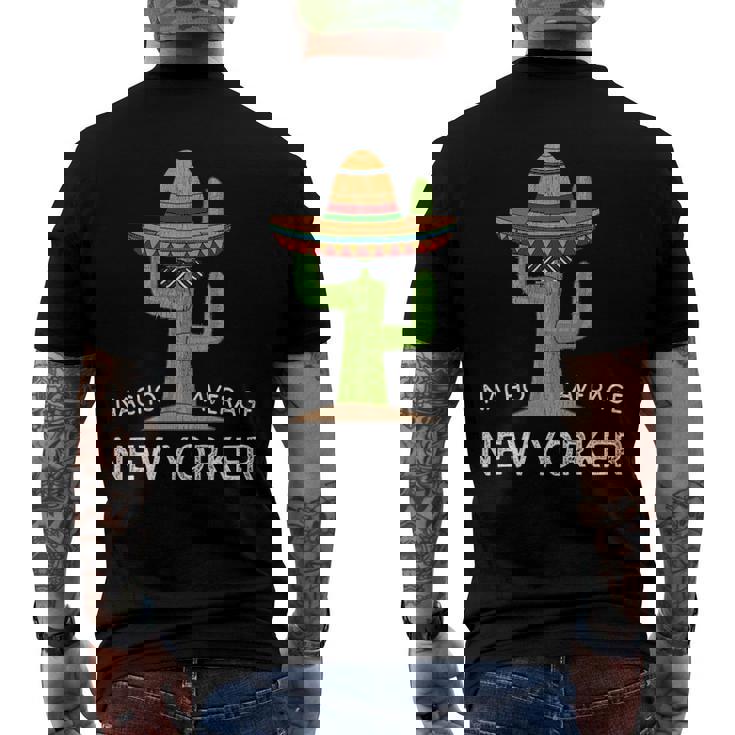 Fun Hometown New Yorker Meme New York Nyc Roots Home Men's Back Print T-shirt