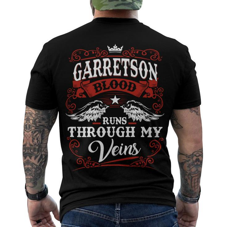 Garretson Name Shirt Garretson Family Name V2 Men's Crewneck Short Sleeve Back Print T-shirt