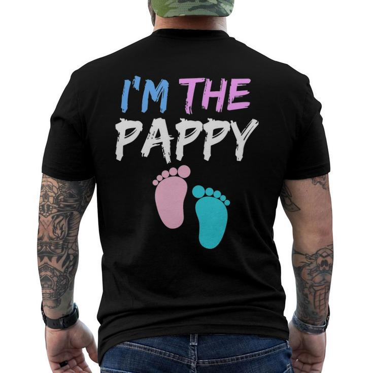 Gender Reveal Clothing For Dad Im The Pappy Men's Back Print T-shirt