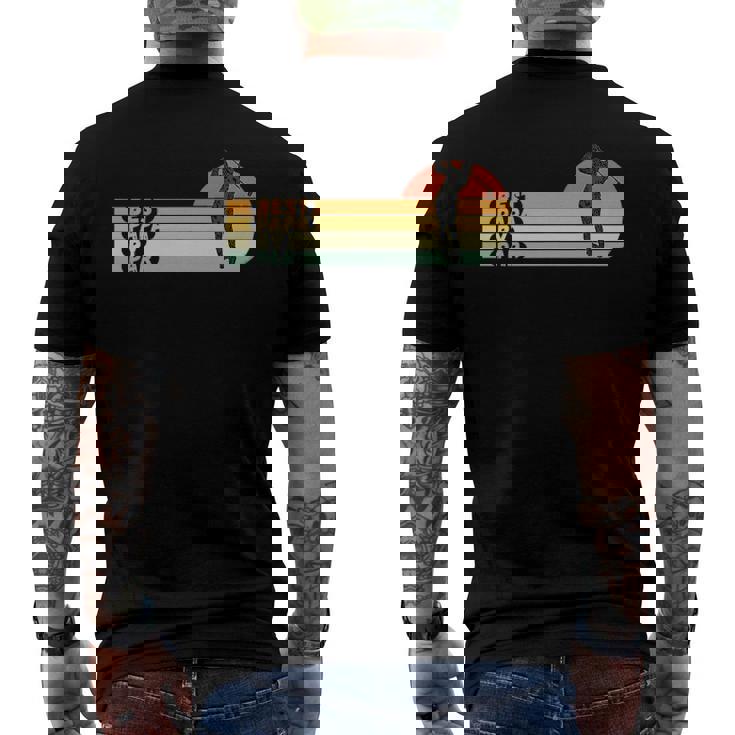 Mens Golf - Best Papa By Par - Fathers Day Golf Men's Back Print T-shirt