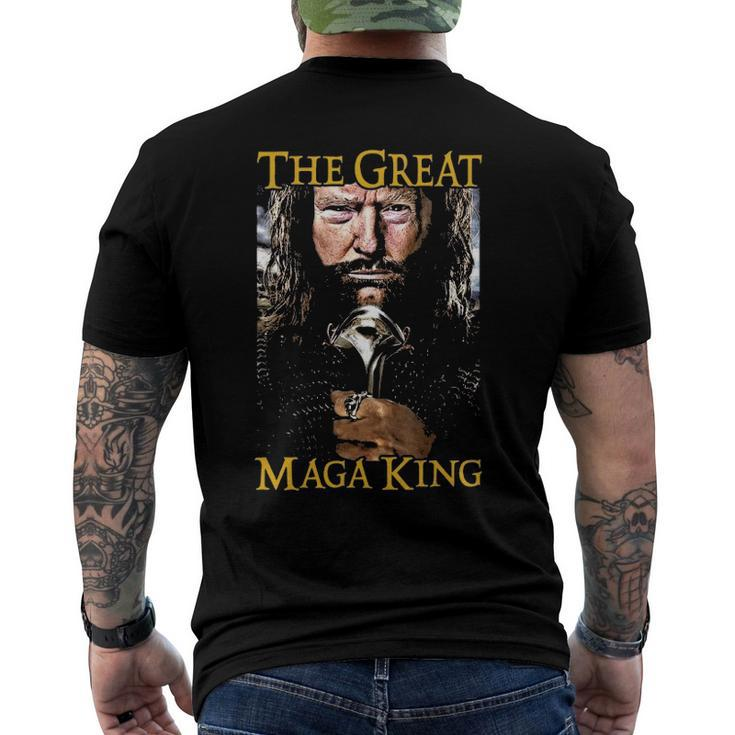 The Great Maga King S The Return Of The Ultra Maga King Men's Back Print T-shirt