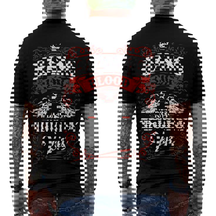 Hang Name Shirt Hang Family Name V3 Men's Crewneck Short Sleeve Back Print T-shirt