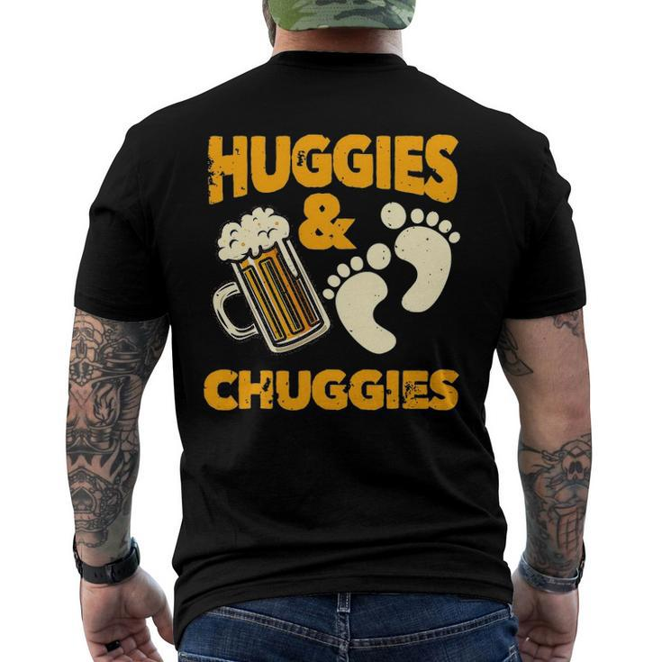 Huggies And Chuggies Future Father Party Men's Back Print T-shirt