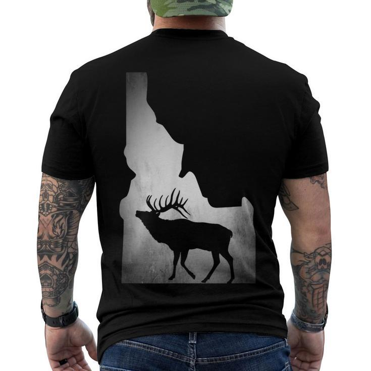 Idaho Elk Hunting V3 Men's T-shirt Back Print