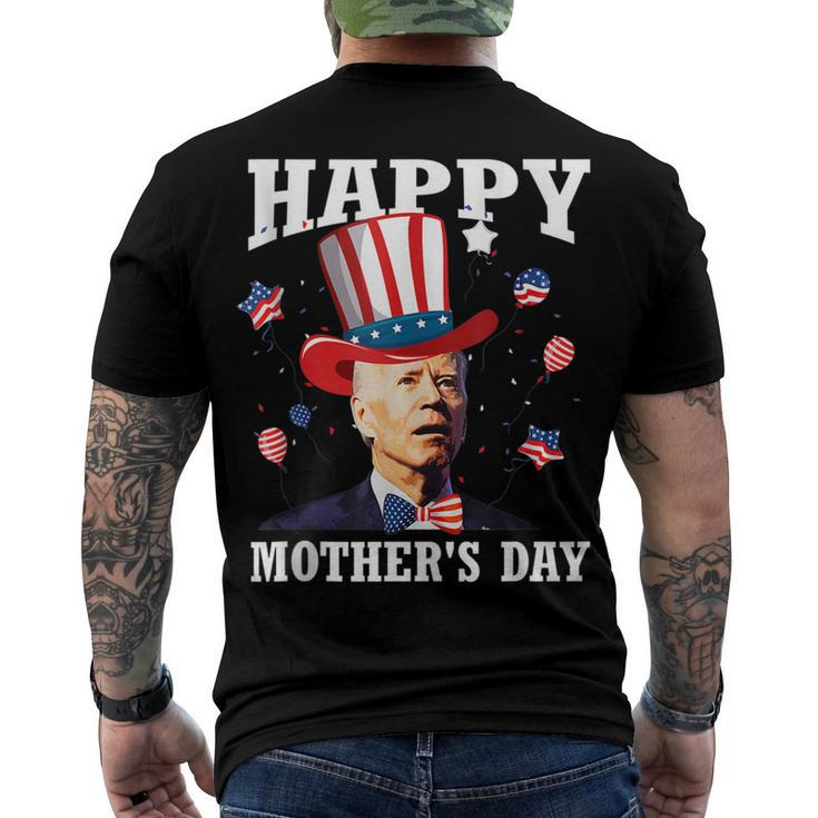 Joe Biden Happy 4Th Of July Confused Men's T-shirt Back Print