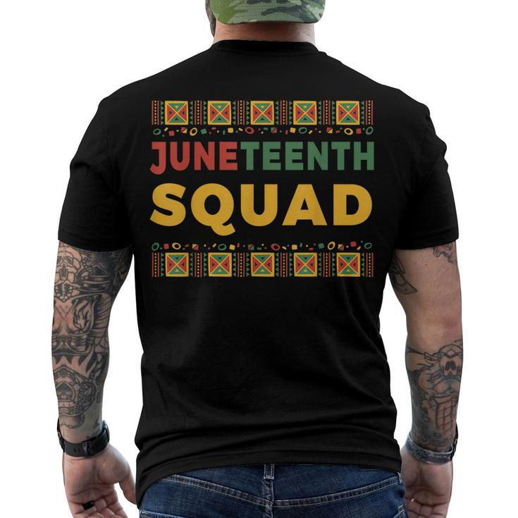 Junenth Squad Men Women & Kids Boys Girls & Toddler Men's Back Print T-shirt