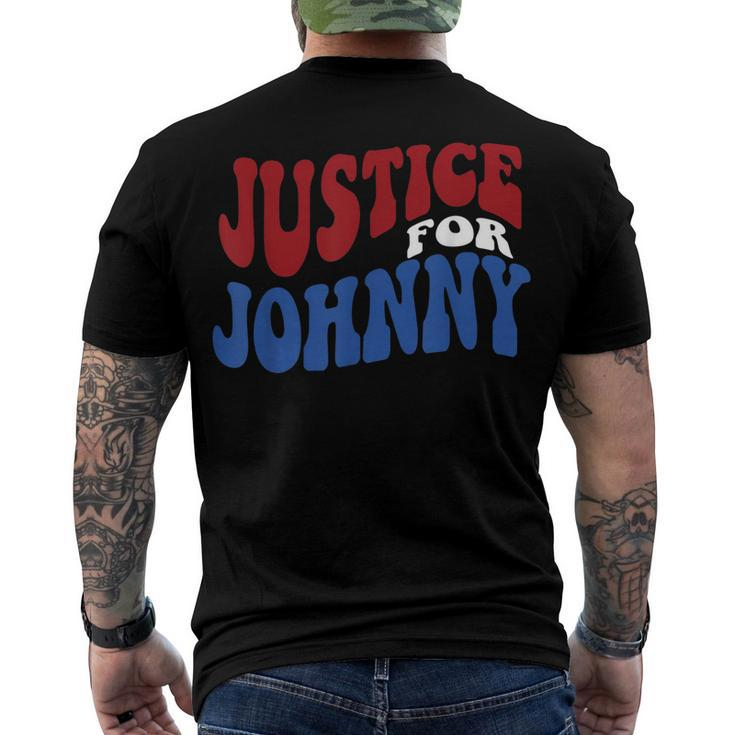Justice For Johnny Men's Back Print T-shirt