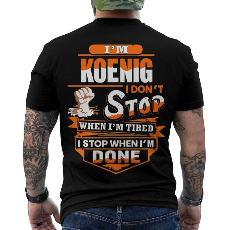 Koenig Name Im Koenig Men's T-Shirt Back Print