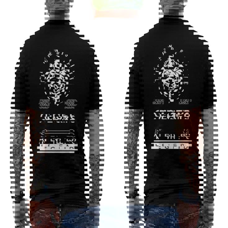 The Legend Is Alive Custom Name An Endless Legend Men's Back Print T-shirt